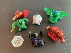 Huge 17 PCS Bakugan Battle Brawlers Toy +62 Card Mixed Lot 2006-2008 - Image 4