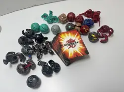 Lot Of 21 Bakugan Battle Brawlers 31 Metal Cards And 33 Regular Cards - Image 1