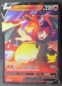 Lance's Charizard V SWSH133: Sword & Shield Promo Cards Near Mint Celebrations - Image 1