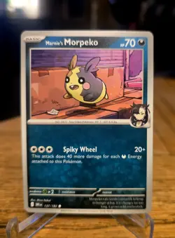 Marnie’s Morpeko 206 Sv: Scarlet & Violet Promo Cards Holo - Image 1