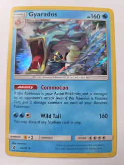 Pokemon Gyarados 20/70 Holo Rare Dragon Majesty Card Near Mint Condition - Image 1