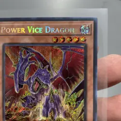Power Vice Dragon BLZD-EN002 SECRET RARE 1st Edition NM! +Bonus cards W/Purchase - Image 4