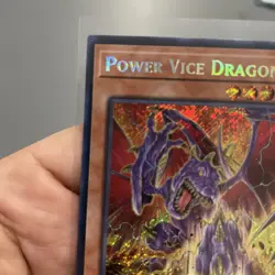Power Vice Dragon BLZD-EN002 SECRET RARE 1st Edition NM! +Bonus cards W/Purchase - Image 5