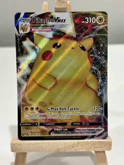 Pokemon Vivid Voltage Pikachu VMax Full Art Foil Card 44/185 - Image 1