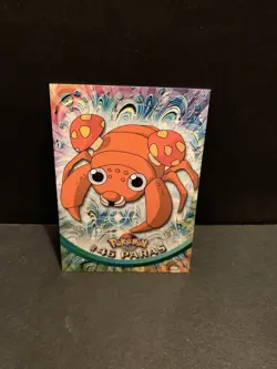 1999 Pokemon Topps TV Animation Edition Paras Card #46 - Image 1