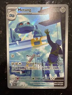 Pokemon Card TCG: Metang 094/086 Illustration Rare - Chaos Rising Mega Evolution - Image 1