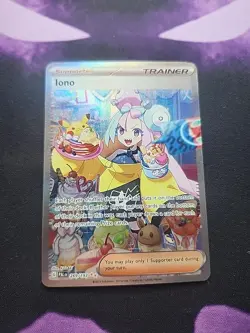 Pokemon TCG Iono Scarlet & Violet Paldea Evolved Card 269/193 Sir English - Image 1