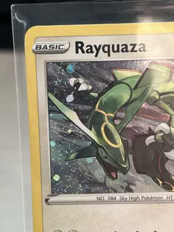 Rayquaza HOLO PROMO SWSH029 (NM) Black Star PROMO Pokemon Cards - Image 4