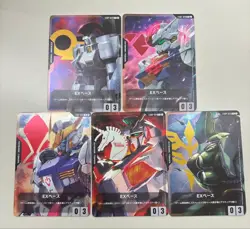 Gundam Card Game Campaign EX Base – Complete Set of 5 - Image 1
