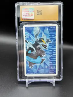 2012 Pokemon Ninetales 9 of Diamonds Black 2 Poker Playing Card CGC Pristine 10 - Image 2