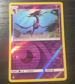 Pokemon Forbidden Light Dragalge Reverse Holo Rare Card 53/131 LP - Image 1
