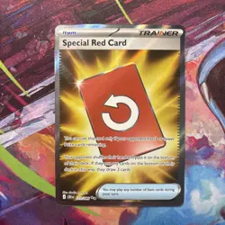 Special Red Card 113/086 Me04: Chaos Rising Holo - Image 1