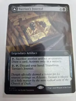 mtg, Tarrian's Journal (Extended Art) The Lost Caverns of Ixalan Foil NM - Image 1