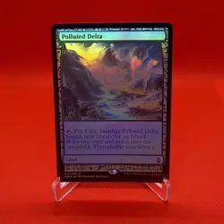 Polluted Delta - Foil Handmade Playtesting Card! - Image 1