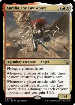 Aurelia, the Law Above Murders at Karlov Manor Regular MTG Magic The Gathering - Image 1