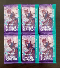 6 MTG LORWYN ECLIPSED COLLECTOR BOOSTER Pack Lot 6 Sealed Packs 1/2 Display Box - Image 1