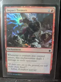 Impact Tremors Foil 717 FDN MTG SealedinSleeve - Image 1