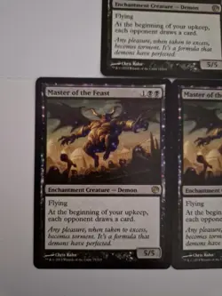 Master of the Feast X1 - Journey into Nyx - Black Rare - NM Condition - MTG - Image 2