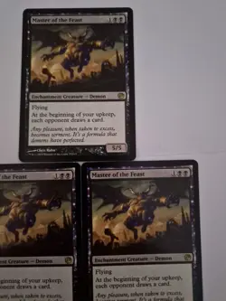 Master of the Feast X1 - Journey into Nyx - Black Rare - NM Condition - MTG - Image 3