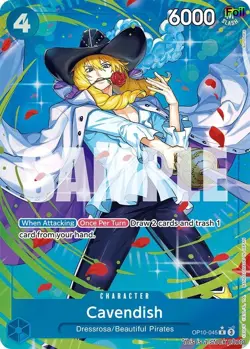 Cavendish (Parallel) [OP10 - OP10-045] - NM [Foil] TCG One Piece - Image 1