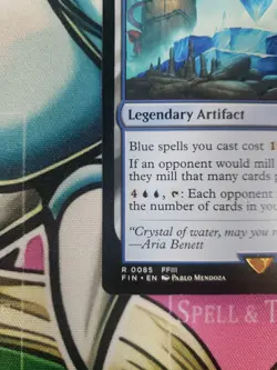 2025 Magic The Gathering MTG Final Fantasy The Water Crystal #0085 - Image 5