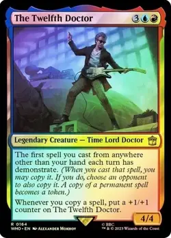 The Twelfth Doctor Foil Doctor Who Commander NM MTG - Image 1
