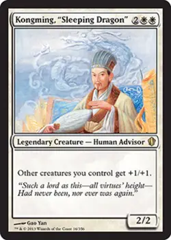 Kongming, "Sleeping Dragon" x1 - Commander 2013 - NM-Mint, English - Commander 2 - Image 1