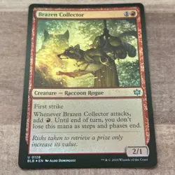 MTG - Brazen Collector (Foil) - Bloomburrow NM/M Condition - Image 1