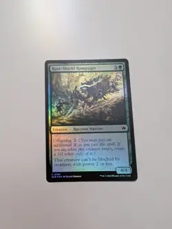 MTG - Rust-Shield Rampager (Foil) - Bloomburrow NM/M Condition - Image 1