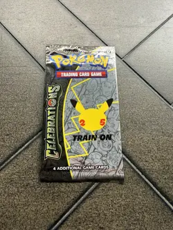 Pokemon Celebrations Booster Pack 4 Cards Pack NEW SEALED Official TCG - Image 1