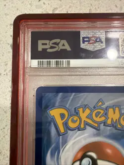 Team Rocket's Moltres ex UPC Stamped Promo 229/182 Pokemon Destined Rivals PSA 9 - Image 4