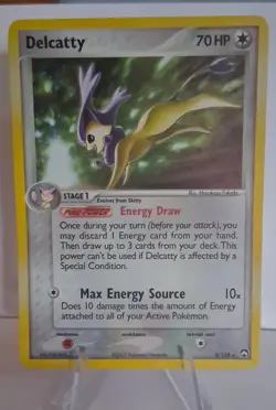 Delcatty 8/108 Power Keepers Holo Pokemon - Image 1
