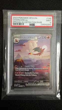 Pokemon TCG Charizard ex Scarlet & Violet-151 199/165 Holo SIR - Image 1