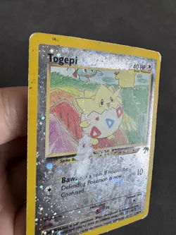 Pokemon Togepi Southern Islands 4/18 Reverse Holo Damaged - Image 3