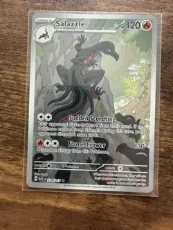 Pokemon Salazzle 224/217 Ascended Heroes Illustration Full Art Holo🔥🔥 - Image 1