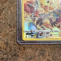 2023 POKEMON SWORD & SHIELD CROWN ZENITH #160 FULL ART/PIKACHU - Image 2