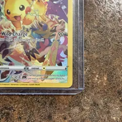 2023 POKEMON SWORD & SHIELD CROWN ZENITH #160 FULL ART/PIKACHU - Image 3