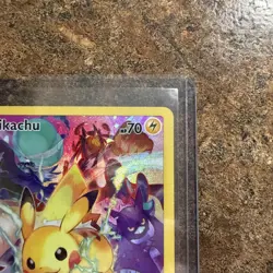 2023 POKEMON SWORD & SHIELD CROWN ZENITH #160 FULL ART/PIKACHU - Image 4
