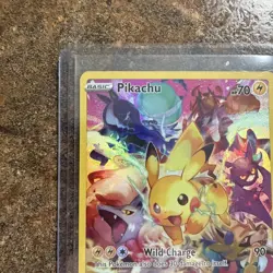 2023 POKEMON SWORD & SHIELD CROWN ZENITH #160 FULL ART/PIKACHU - Image 5