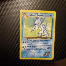 Pokemon Card - Sabrina's Golduck Gym Challenge 30/132 Rare NM - Image 1
