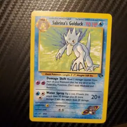 Pokemon Card - Sabrina's Golduck Gym Challenge 30/132 Rare NM - Image 3