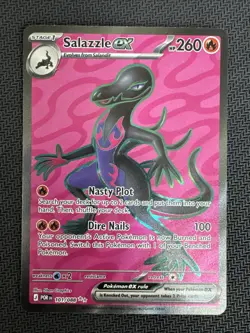 Salazzle ex 101/088 Ultra Rare Perfect Order Pokemon NM - Image 1