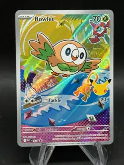 Pokemon TCG First Partner Illustration Series 1 Rowlet Litten Popplio - Image 2