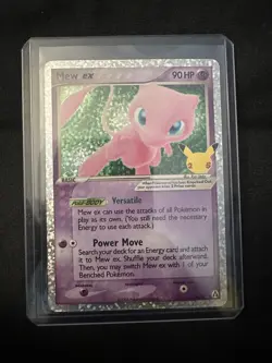 Pokemon TCG Mew EX Celebrations 25th 88/92 NM Mint Holo - Image 1