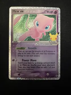 Pokemon TCG Mew EX Celebrations 25th 88/92 NM Mint Holo - Image 2
