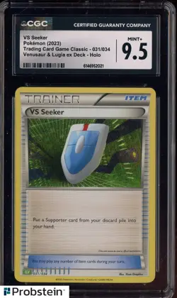 2023 Pokemon Japanese Classic Venusaur & Lugia ex Deck VS Seeker Holo CGC 9.5 - Image 1