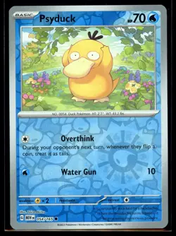 2023 Scarlet & Violet Series - Scarlet & Violet - 151 Psyduck #54 Reverse Holo - Image 1