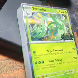 Serperior Pokemon TCG Holo Promo English #064 Perfect Order Build & Battle deck - Image 2