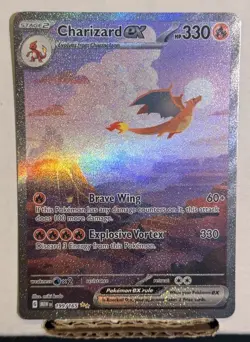 Pokemon Scarlet & Violet 151 Charizard ex Special Illustration Rare #199 *READ* - Image 1