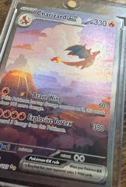 Pokemon Scarlet & Violet 151 Charizard ex Special Illustration Rare #199 *READ* - Image 3